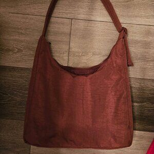 Baggu Standard Nylon Shoulder Bag in Mahogany